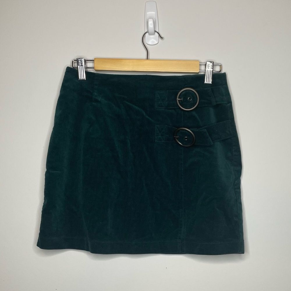 Forever 21- Green Corduroy Skirt